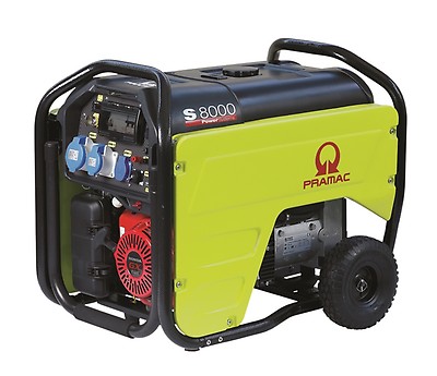картинка Бензиновый генератор Pramac S8000, 230V, AVR, IPP от компании Нова Механика